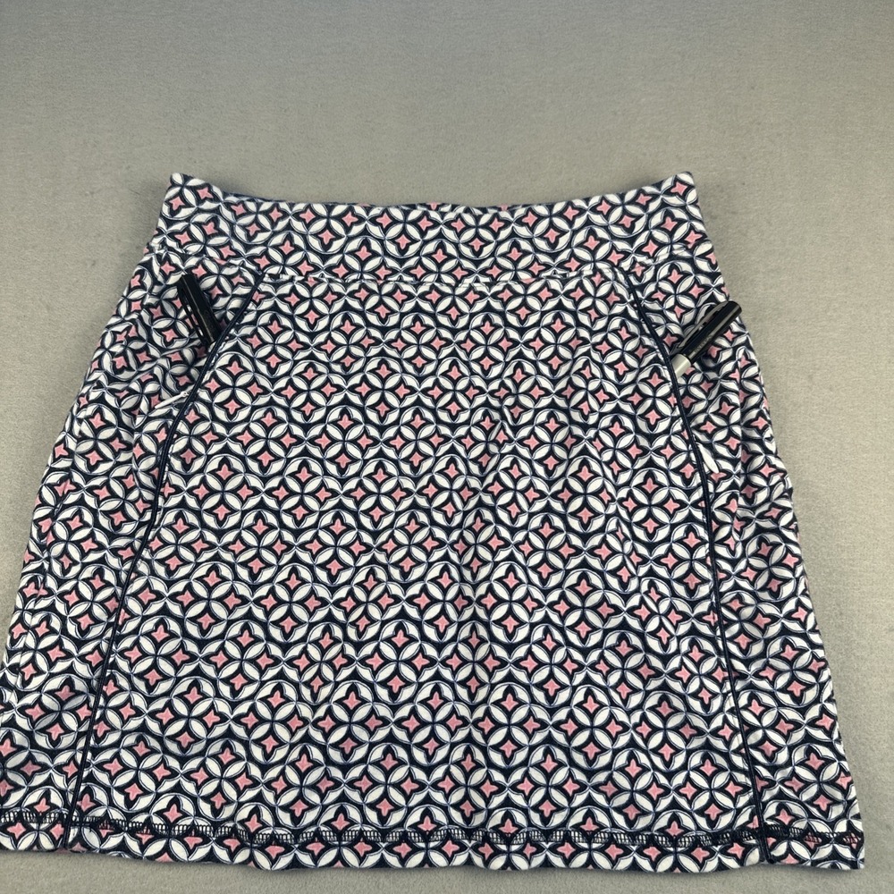 T by Talbots Floral Print Performance Skort Skirt Small Petite Womens Beach - Picture 3 of 9